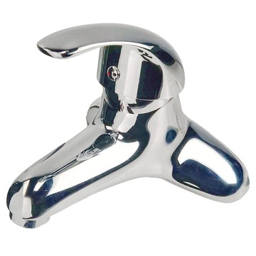 Elephant Waters 沐象 EW-7號陶瓷雙孔面盆龍頭 防飛濺 陶瓷閥芯 冷熱雙控  860g  1個