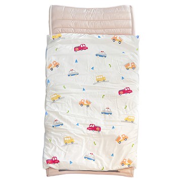 Juho deco 幼兒園午睡袋 防螨款 附提袋 工程車車  兒童午睡必備