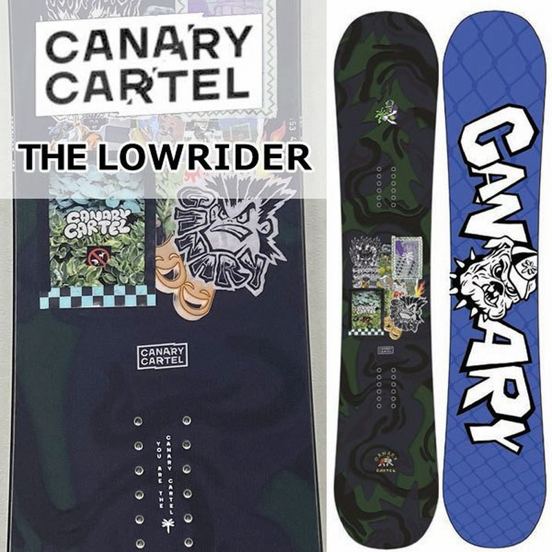 22-23 CANARY CARTEL / カナリーカーテル LOWRIDER ローライダー メンズ スノーボード ジブ パーク 板 2023 予約商品  通販 LINEポイント最大0.5%GET | LINEショッピング