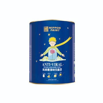 Nippon Paint 抗病毒淨味兒童漆 銀離子 黃色系 電腦調色1公升裝