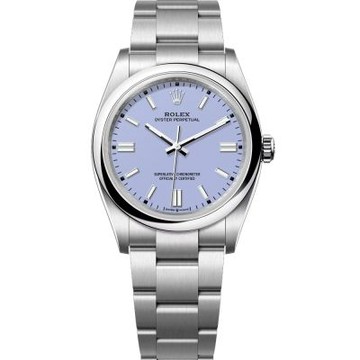 Rolex 勞力士 最新款 薰衣草紫面 126000 蠔式恆動腕錶 36mm
