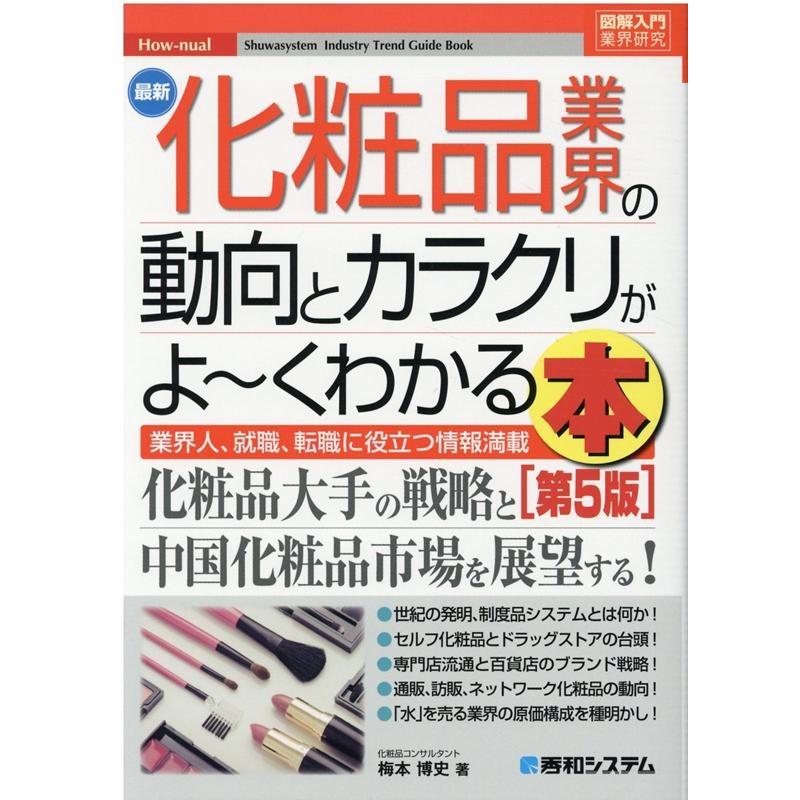 最新化粧品業界の動向とカラクリがよ~くわかる本 業界人,就職,転職に