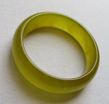 天然岫玉手鐲#0325 58mm