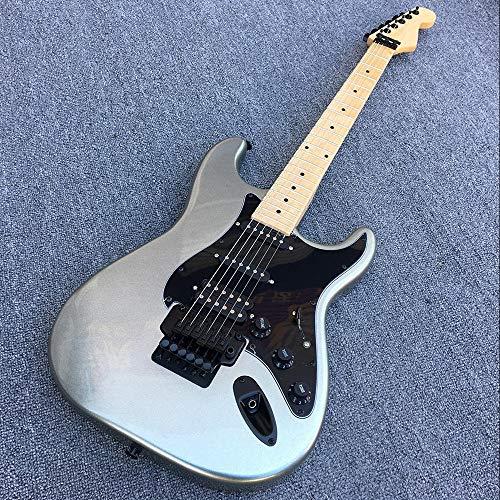 CJWSLYT Guitar Electric Guitar Silver Body Acoustic Steel String Guitars Classical Guitar Electric Guitar (カラー:ギター、サイズ:41インチ)