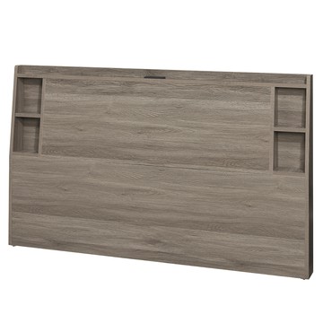 【顛覆設計】溫瑞插座日字型床頭片(雙人5尺)古橡色