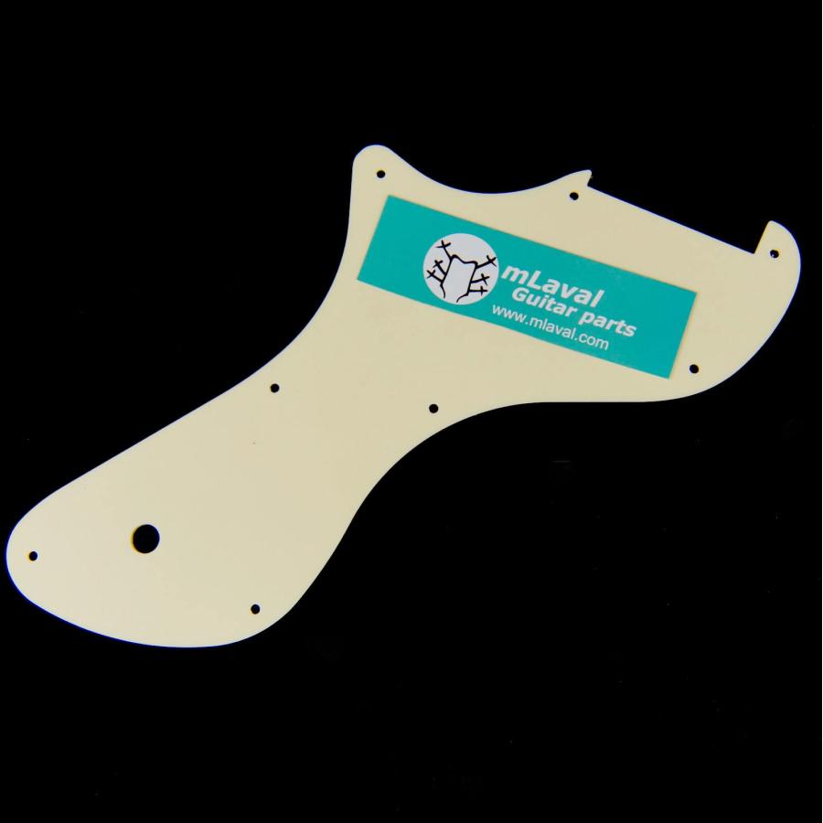 (F30) Replacement Guitar Pickguard For PRS SE One, Single-ply Cream