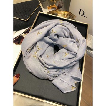 2025新款圍巾女棉麻春秋長款韓版百搭薄款冬季保暖圍脖絲巾淺灰色