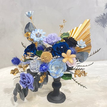 限台中 造型花藝 限量藍 不凋花 永生花