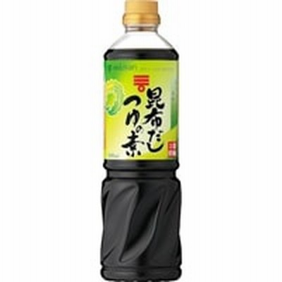【常温】昆布だしつゆの素(3倍) 800ML (株式会社Mizkan/和風つゆ/万能つゆ)