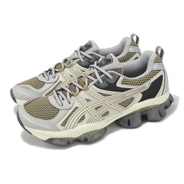 Asics 休閒鞋 GEL-Quantum Kinetic 男鞋 米 灰 復古跑鞋 緩震 亞瑟膠 亞瑟士 1203A270204