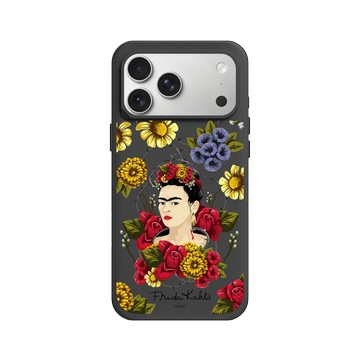iPhone 17 Pro Max SolidX 黑 - Frida Kahlo - 卡蘿與花