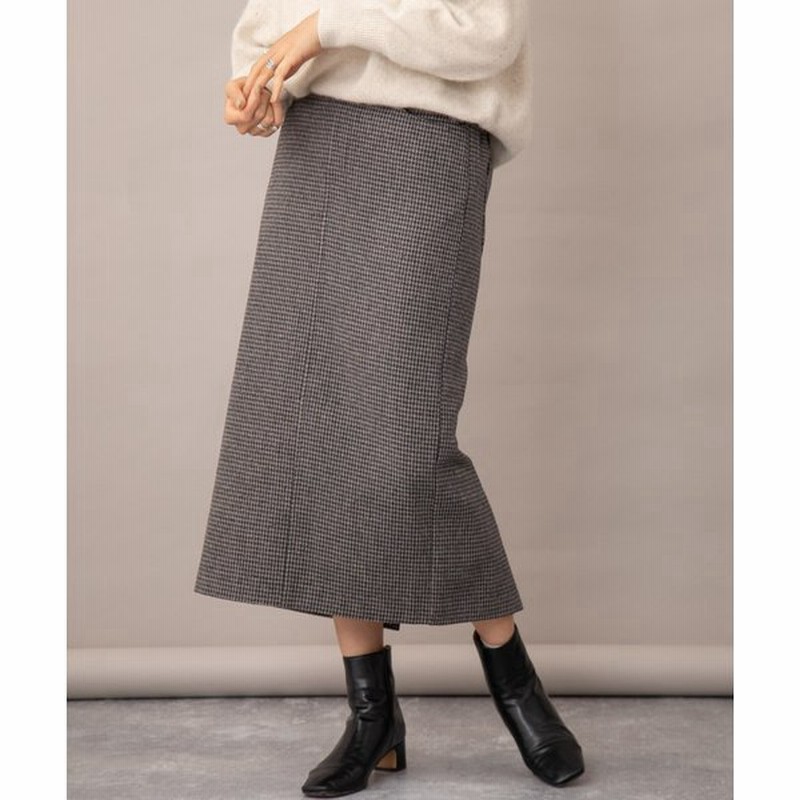 オードリーアンドジョンワッド ガンクラブチェックペンシルスカート 通販 Lineポイント最大0 5 Get Lineショッピング