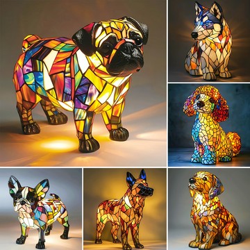 洛陽牡丹 AMZ animal table lamp series 動物臺燈系列工藝品家居庭