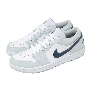 [ACS] Nike 休閒鞋 Air Jordan 1 Low 男鞋 白 藍 喬丹 AJ1 553558-400