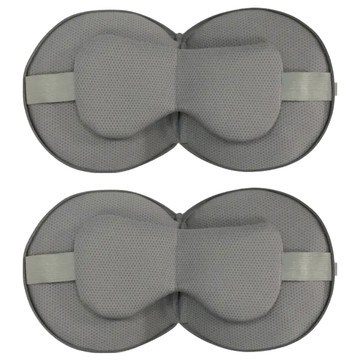 PATTO RABBIT 百特兔 眼罩靠枕  15 x 15 x 8cm  灰色