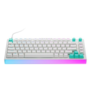 Logitech G512 X 75 類比機械有線電競鍵盤 線性軸｜白色