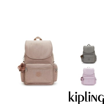 Kipling多袋收納實用後背包-EZRA(多款任選)FW25L1
