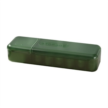 電器/線材收納 【荷生活】雙邊開蓋型充電線充電頭收納盒 大容量電線傳輸線分類盒-1入