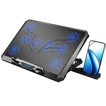 制冷風冷壓風支架板筆記本散熱器底座超薄可調速辦公游戲本神器