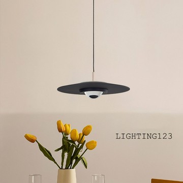 黑色手掃調光 LED 10W 吊燈(可隨意升降)  E02-52-196-1