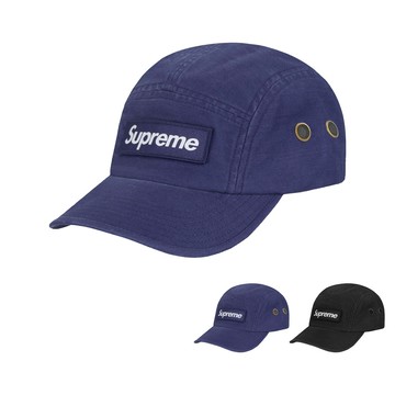 SUPREME SS23 MILITARY CAMP CAP 多色 彎檐 五分割帽 SS23H77 ⫷ScrewCap⫸
