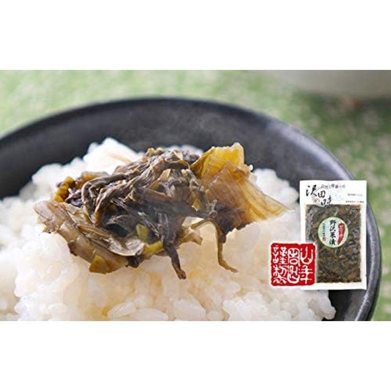 国産原料使用沢田の味 野沢菜漬 80g×6袋セット 巣鴨のお茶屋さん 山年園