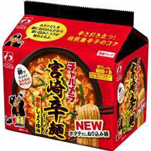 明星食品 チャルメラ 宮崎辛麺 5食パック×6袋入