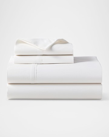 Organic 464 Percale Fitted Sheet, FULL
