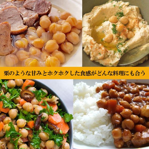 ひよこ豆 500g   チャック付 ガルバンゾー