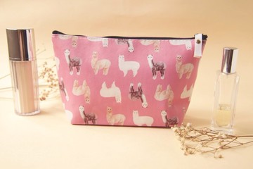 草泥馬 羊駝 化妝包 手拿包 隨身小物包 雜物包 收納包