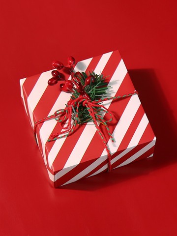 簡約條紋款ins風生日禮物包裝紙diy自粘手工包裝材料包書紙北歐男生節日圣誕節情人節禮品包裝紙大尺寸超大