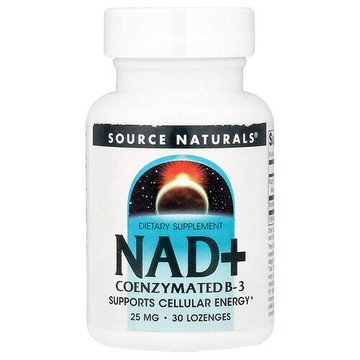Source Naturals, NAD+，Coenzymated B-3，30 片