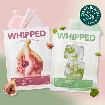 Whipped Muhwabutter Vegan Glow Barrier Squeeze Mask Sheet 1ea