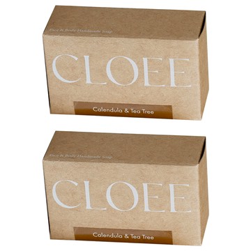 CLOEE 臉部身體皂 金盞花 + 茶樹  103g  2個