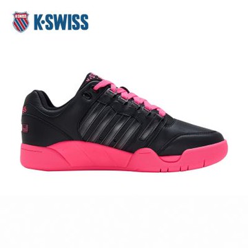 K-SWISS 經典運動鞋 SI-18 休閒 男鞋  黑粉色 09275-079-M
