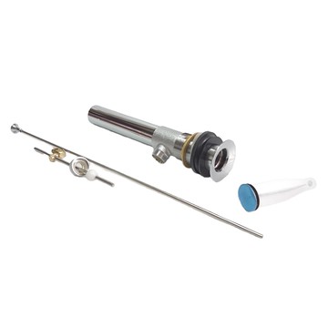 不鏽鋼拉桿組 台灣製造 面蓋 直管  24.8cm  1個