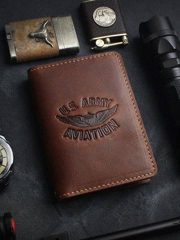 手工真皮駕照行照卡夾 瘋馬皮名片夾 可裝駕駛證皮夾卡片套