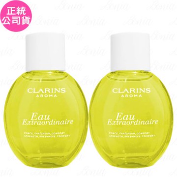 CLARINS克蘭詩 綠色朝氣水(15ml)*2(公司貨)