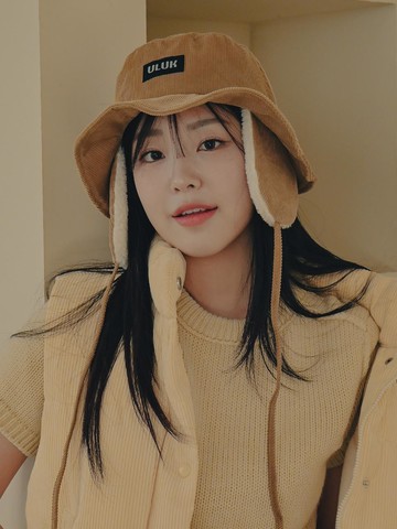 Corduroy Sherpa Earmuff Wide Bucket Hat
