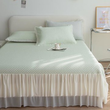 海億優品冰豆豆快速冰感涼席三件套