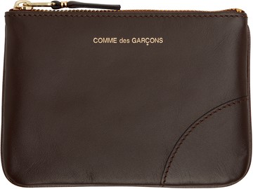 Comme des Garçons Wallets 棕色小号 Classic 手拿包