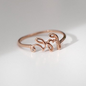 寶石戒指 斯提 #minimconcious #minimsignature #minimring R536