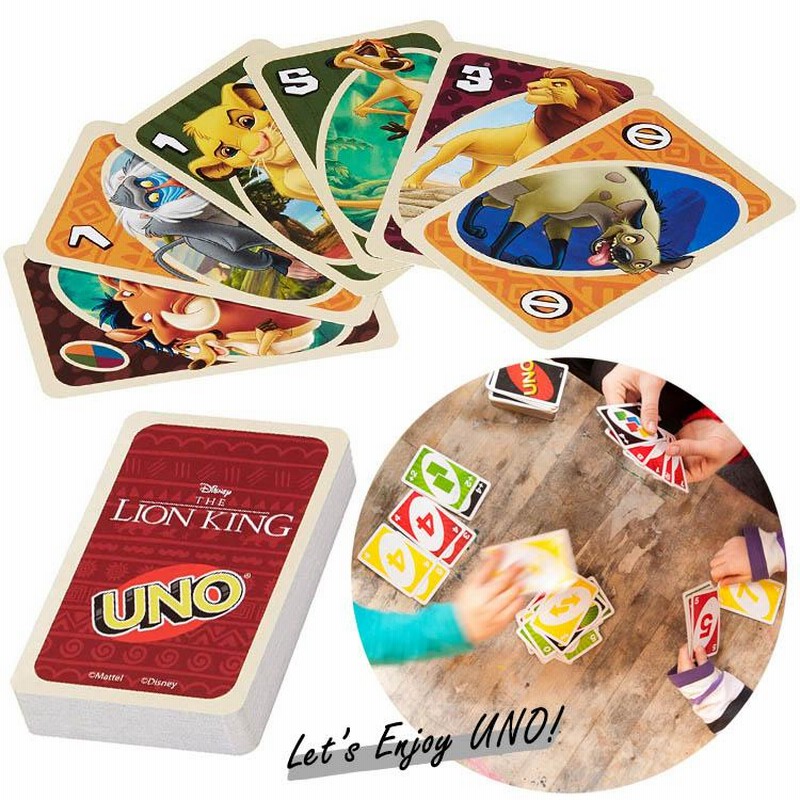 Uno ディズニー ライオンキング ウノ カードゲーム おもちゃ 新品 キャラクター ライセンス パーティゲーム マテル 通販 Lineポイント最大get Lineショッピング