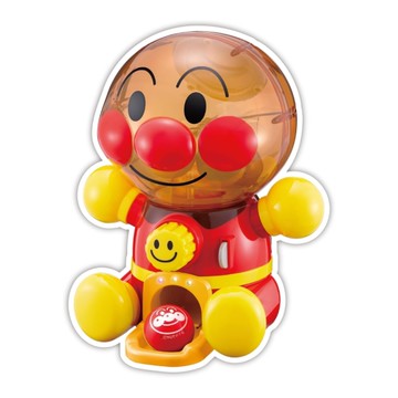 日本 麵包超人 麵包超人轉轉扭蛋機