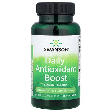 Swanson Vitamins, 每日抗氧精華軟膠囊，60 粒
