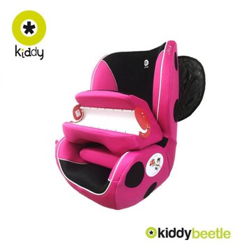 Kiddy 奇帝 Beetle甲殼蟲汽車安全座椅-花蕊粉