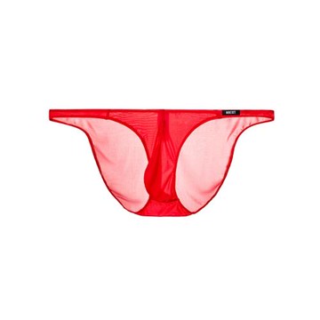 (免運)NOEXIT薄透性感低腰透氣絲滑男士三角內褲