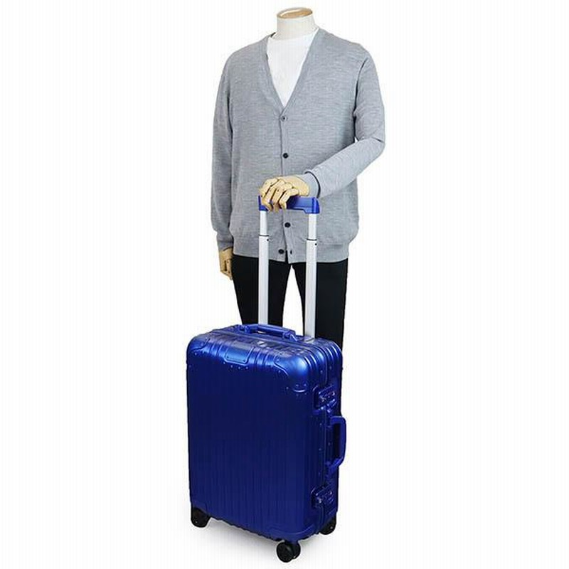 リモワ RIMOWA 4輪キャリーケース機内持込 グロスブルー