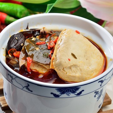 任選-南門市場。老林記素食齋菜 招牌麻辣臭豆腐(全素)(2入/份)