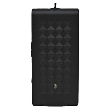 LifeWell 2合1隨身型負離子空氣淨化 + 紫外線 UVC 殺菌機 皮革時尚掛繩 夾扣設計 主機僅有約40g TYPE-C充電線  AK-107  Black